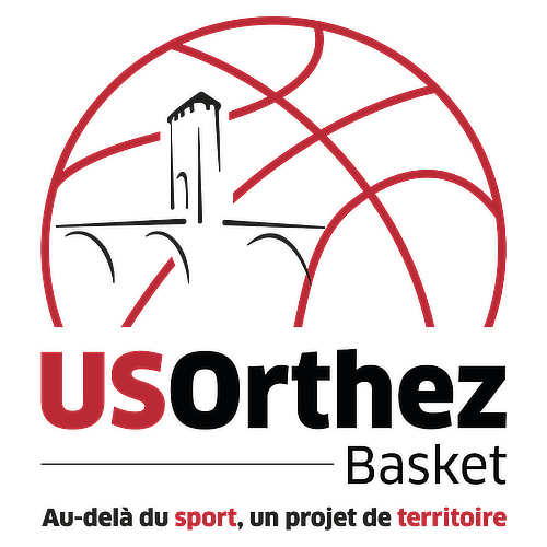 logo us orthez basket